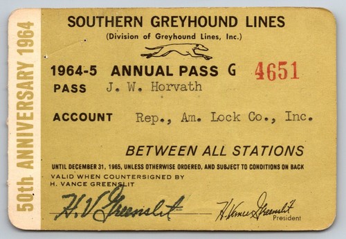 Southern greyhound lines - greyhound,