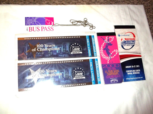 Lot figure skating ticket - lot,